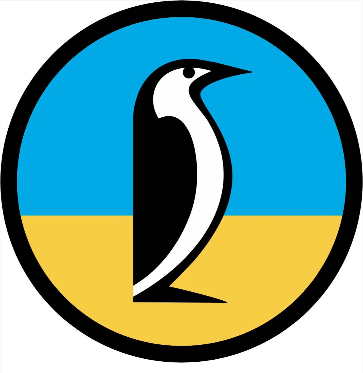 Sunny penguin logo